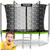 OEM 8ft/252cm Gartentrampolin Mit Innennetz Und Neo-sport-leiter