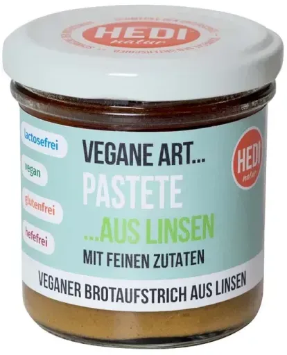 HEDI Vegane Art Pastete mit feinen Zutaten bio