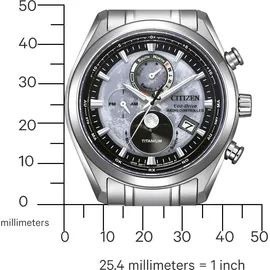 Citizen Tsuki-yomi Funkuhr Titan 43 mm BY1010-81H