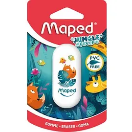 Maped Radiergummi JUNGLE fever weiß, 1 St.