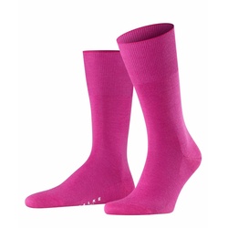 FALKE Herren Socken - Airport, Kurzstrumpf, Freizeit- und Business-Socken, Unifarben Pink (Arctic Pink) 43-44