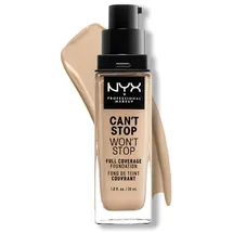 NYX Professional Makeup Can't Stop Won't Stop Foundation 6.3 warm vanilla 30 ml