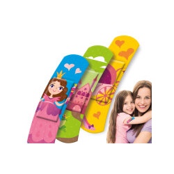 10 x Kinder Pflaster-Strips 6x1,7cm Märchen