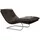 W.Schillig Relaxliege daily dreams Polyester 75 x 91 x 170 cm Braun mit Kissen