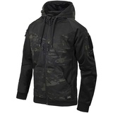 Helikon-Tex Rogue Hoodie Full Zip schwarz/multicam schwarz Größe M