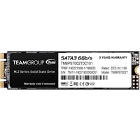 TEAMGROUP MS30 2TB mit SLC Cache 3D NAND TLC M.2 2280 SATA III 6Gb s internes Solid State Drive SSD (Lese Schreibgeschwindigkeit bis zu 550 500 MB s) kompatibel mit Laptop & PC Desktop TM8PS7002T0C101