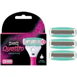 Wilkinson Rasierklingen Quattro for Women Sensitive 3 St.