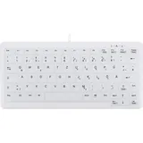 Active Key AK-C4110 (DE, Kabelgebunden), Tastatur Weiss