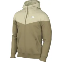 Nike Sportswear Windrunner Herrenjacke Mit Kapuze, Parachute Beige/Light Khaki/Weiß, DA0001-297, M