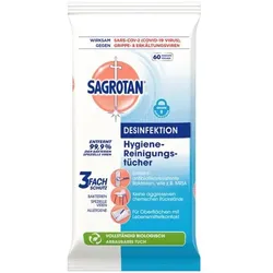 Sagrotan Hygiene-Reinigungstücher »3-fach Schutz«