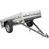 Anhänger mit ALU-Bordwänden 200x125 Unitrailer Garden 201 KIPP ALU