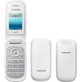 Samsung GT-E1272 Weiß Dual Sim Klapphandy Tastenhandy Werkshandy ohne Kamera - Weiß