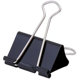 SOENNECKEN Foldbackklemmer 1564 24x12 mm Schwarz 12 St.