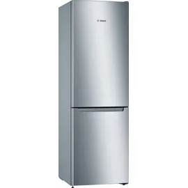 Bosch Serie 2 KGN33NLEB Kühl-Gefrierkombination (282 l, 1760 mm hoch, Edelstahl)