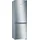 Bosch Serie 2 KGN33NLEB Kühl-Gefrierkombination (282 l, 1760 mm hoch, Edelstahl)