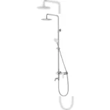 TRIZERATOP Duschsäule aus Edelstahl mit Dusch-Set STEELY 3