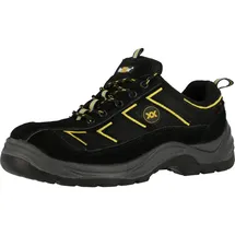 teXXor S1-sicherheitshalbschuhe Metz Schwarz/gelb Src, Stahlkappe 611342 Gr.42