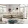 xonox Eckcouch Strukturstoff L-Form 3-Sitzer Beige