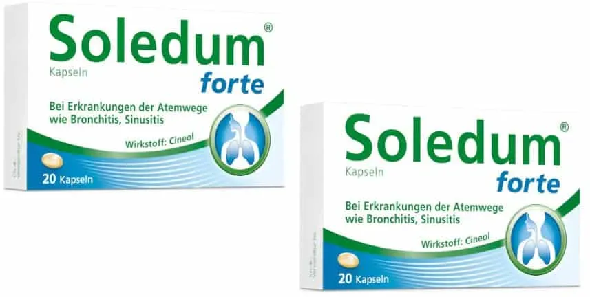 Soledum forte Doppelpack 2X20 St Kapseln magensaftresistent