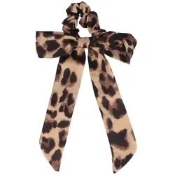 Solida Scrunchie Leomuster mit Schleife