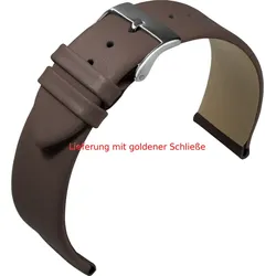 Eulit Kalb- / Rindleder glatt Nappa Fashion 16mm" E50340616311" - taupe