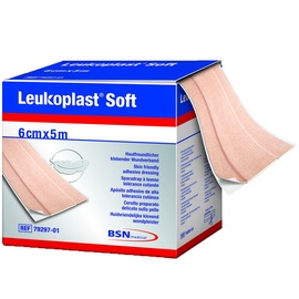 BSN Medical Leukoplast Soft Pflaster 6 cmx5 m Rolle