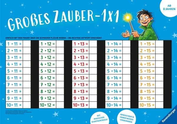 Preisvergleich Produktbild Zaubertafel: Großes Zauber-1x1