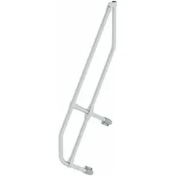 MUNK zweiter Handlauf Aluminium-Treppe 60° 4 Stufen