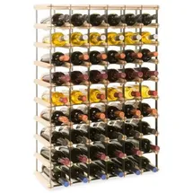 Proregal Weinregal 92,5 x 62,5 x 24,5 cm Natur