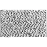 douceur d`interieur Friza Weiß/Grau 45 x 75 cm