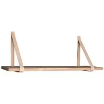 House Nordic Wandregal FORNO 80 x 20 x 2 cm Braun