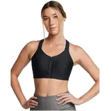 Under Armour Infinity 2.0 High Support Zip Sport-BH Damen 002 black/black L D-DD