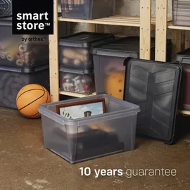 SmartStore Dry Aufbewahrungsbox 50 x 40 x 27 cm 1-tlg. grau