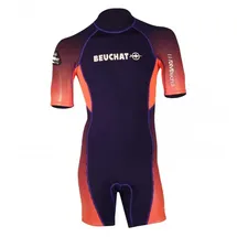 Beuchat By Watts 3 Mm Shorty - Violet / Rose - M