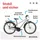 S'COOL troX pro 24 Zoll RH 0 cm grau/gelb