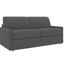 vente-unique - Schlafsofa 3 CALIFE - Polyester - Grau