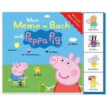 Schwager & Steinlein Mein Memo-Buch mit Peppa Pig. Mit 2 x 20 Memo-Karten