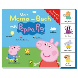 Schwager & Steinlein Mein Memo-Buch mit Peppa Pig. Mit 2 x 20 Memo-Karten
