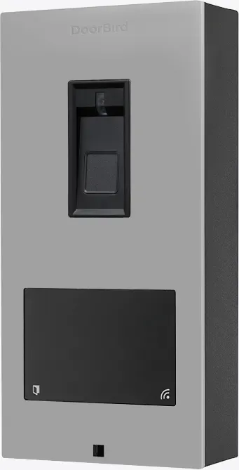DoorBird A1122 Aufputz IP Zutrittskontrollsystem Fingerprint 50 Weißaluminium, Edelstahl, pulverbeschichtet, seidenmatt