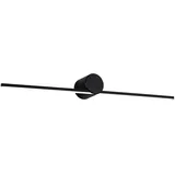 Paulmann 75411 LED Leuchtspiegel Sava IP44 3000K 300lm 230V 5W Schwarz matt