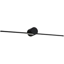 Paulmann 75411 LED Leuchtspiegel Sava IP44 3000K 300lm 230V 5W Schwarz matt