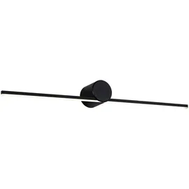 Paulmann 75411 LED Leuchtspiegel Sava IP44 3000K 300lm 230V 5W Schwarz matt