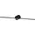 Paulmann 75411 LED Leuchtspiegel Sava IP44 3000K 300lm 230V 5W Schwarz matt