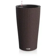 LECHUZA Cilindro Cottage Komplettset Ø 23 x 41 cm mokka