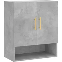 vidaXL Wandschrank Hängeschrank 60 x 31 x 70 cm Grau