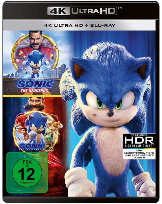 Sonic The Hedgehog - 2-Movie Collection (4K Ultra Hd)