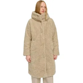Mazine Faux-Fur Coat beige S