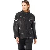 BÜSE Lago Pro Textiljacke Schwarz/Grau 50
