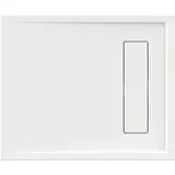 Schröder Wannentechnik Schröder Rechteckduschwanne Flat New E 90x75x2 cm weiß