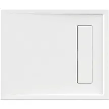 Schröder Wannentechnik Schröder Rechteckduschwanne Flat New E 90x75x2 cm weiß